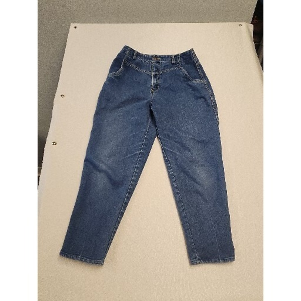Vintage Gitano Mom Jeans High Waisted Tapered Leg Totally 80's Size 12S 12 Short